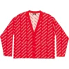 ( Positively Conscious ) Balenciaga Cardigan à Logo Imprimé All-over Homme -Vente magasin Balenciaga 18174341 38940834 600