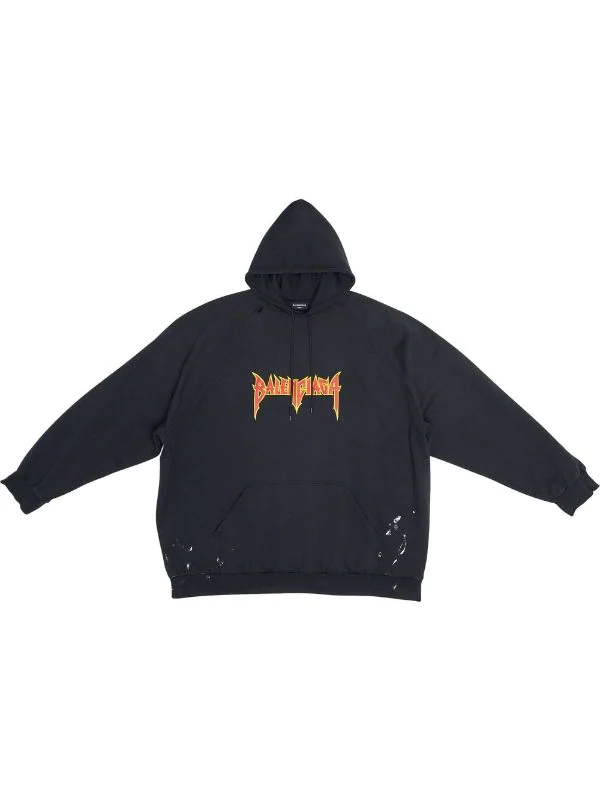 ( Nouvelle Collection ) Balenciaga Hoodie Oversize à Logo Imprimé Homme 3 ( Nouvelle Collection ) Balenciaga Hoodie Oversize à Logo Imprimé Homme