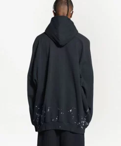 ( Nouvelle Collection ) Balenciaga Hoodie Oversize à Logo Imprimé Homme 10 ( Nouvelle Collection ) Balenciaga Hoodie Oversize à Logo Imprimé Homme -Vente magasin Balenciaga 18185400 39002239 600