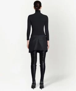 ( Nouvelle Collection ) Balenciaga BLACK Minijupe à Bords Francs Femme -Vente magasin Balenciaga 18185477 38987812 600