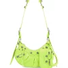 ( Positively Conscious ) Balenciaga FLUO YELLOW Sac Porté épaule Le Cagole XS Femme -Vente magasin Balenciaga 18185568 38993003 600
