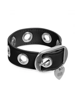 ( Positively Conscious ) Balenciaga Bracelet Le Cagole à œillets Femme -Vente magasin Balenciaga 18253505 39596161 600