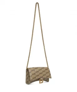 ( Positively Conscious ) Balenciaga Portefeuille Hourglass à Motif BB Femme -Vente magasin Balenciaga 18413253 39585850 600